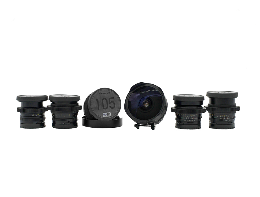 A photo of Mamiya 645 Sekor C Lens Set for hire in London