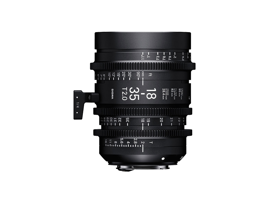 A photo of Sigma 18 35mm T2 Cine Zoom for hire in London